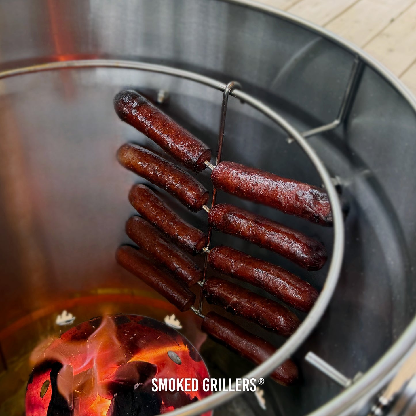 Kit x3 Accessories (Digital Thermometer, Multipurpose Tower & Sausages Rack)