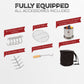 Mini Barrel Smoker Combo (6Lb-Capacity)