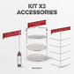 Kit x3 Accessories (Digital Thermometer, Multipurpose Tower & Sausages Rack)