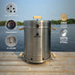 Barrel Smoker & Barril Asador Ahumador - (Large/Grande)