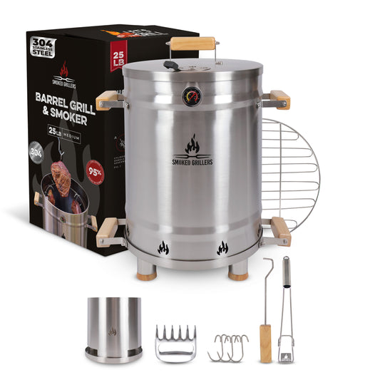 Medium Barrel Basic Combo (25 Lb-Capacity)