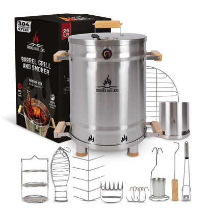 Medium Barrel Full Combo (25 Pounds-Capacity)