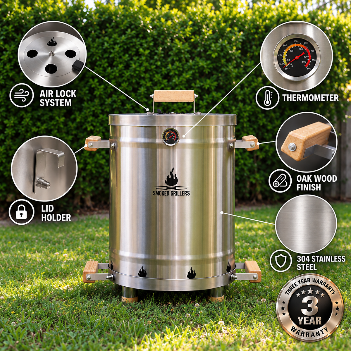 Large Barrel Full Combo (35 Pounds-Capacity)
