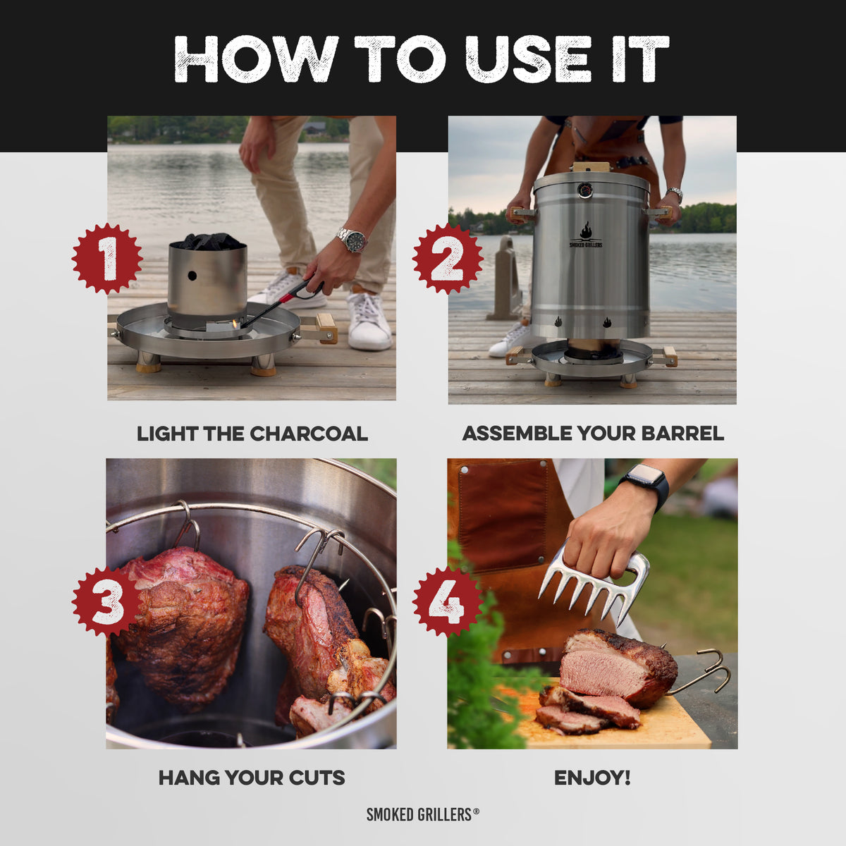 Large Barrel Full Combo (35 Pounds-Capacity)